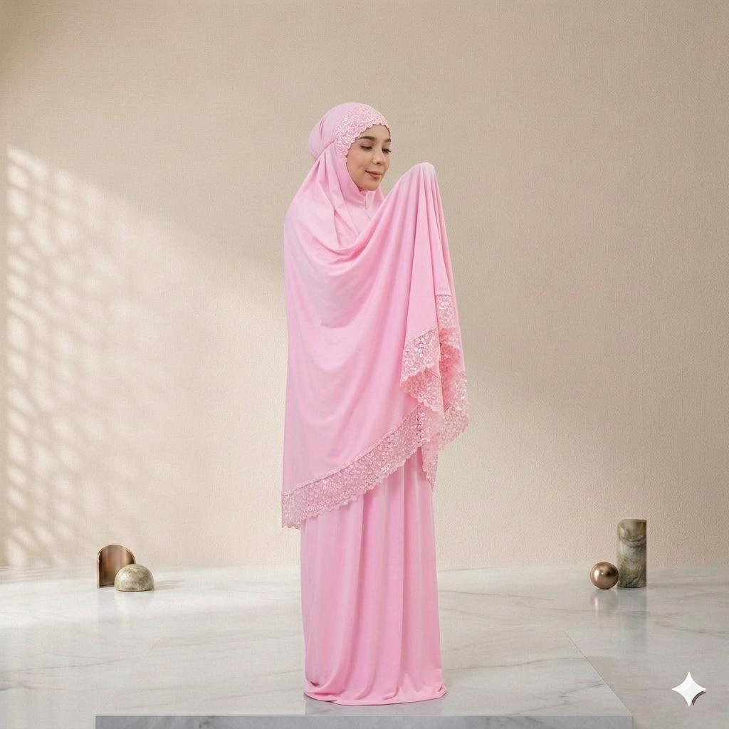 Ayesha Lace Telekung