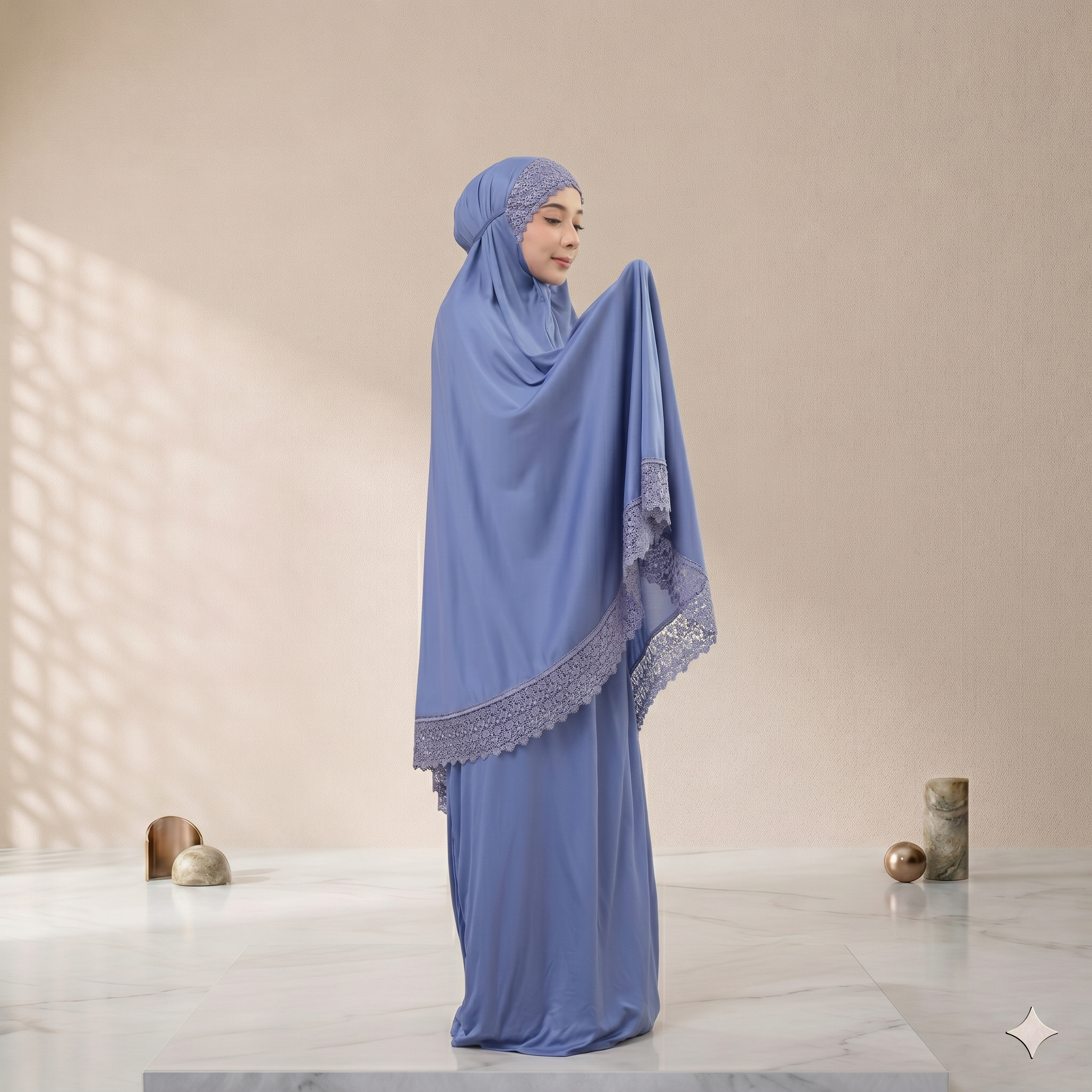 Ayesha Lace Telekung