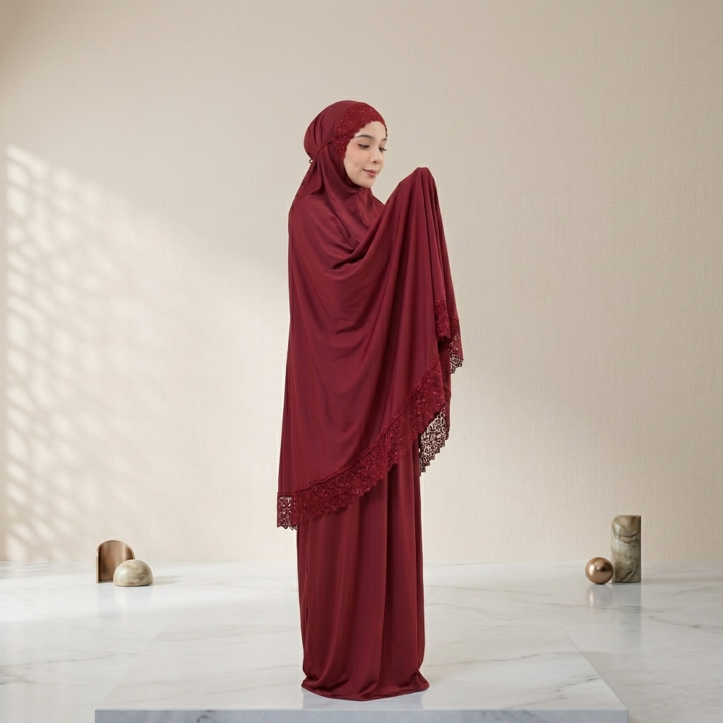 Ayesha Lace Telekung