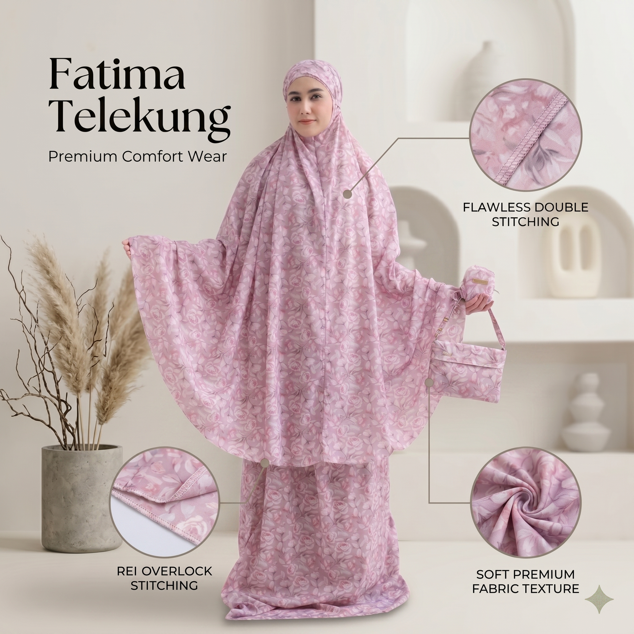Mini travel Telekung