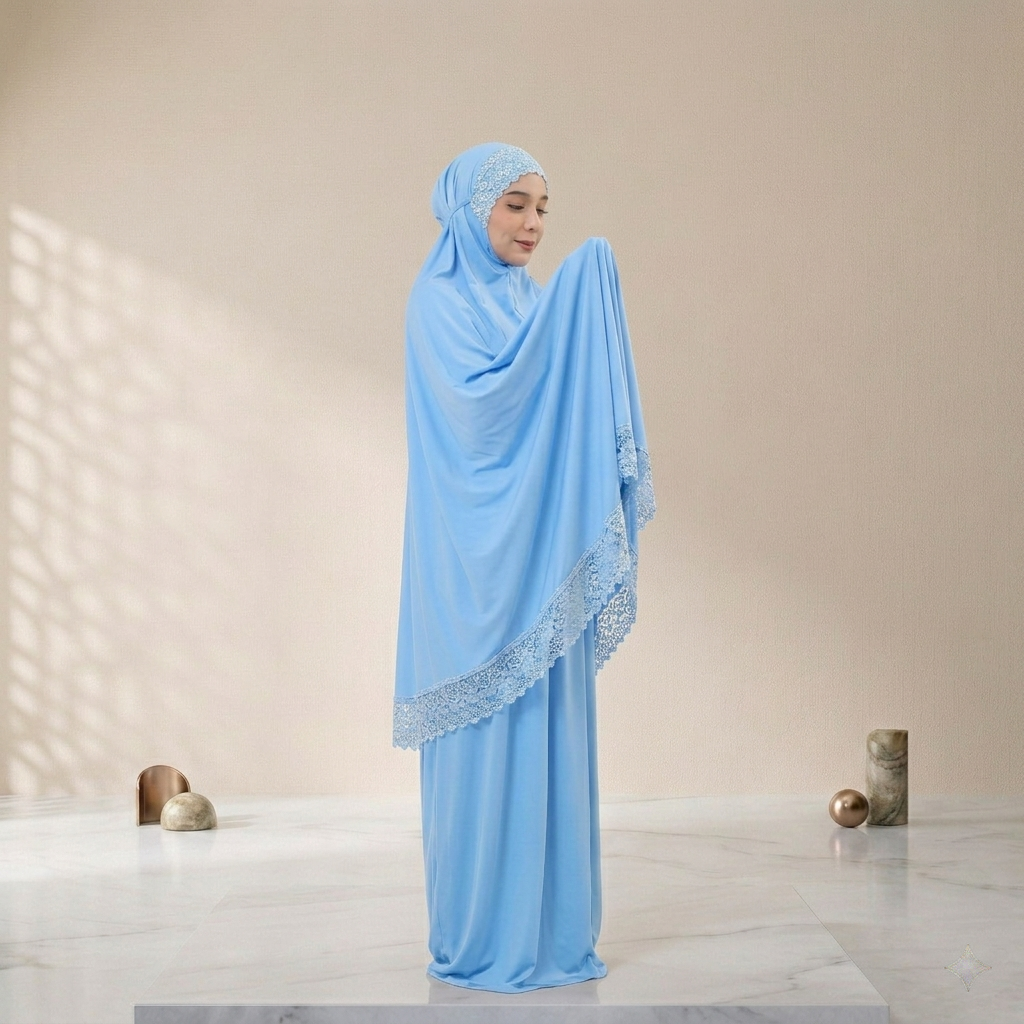 Ayesha Lace Telekung