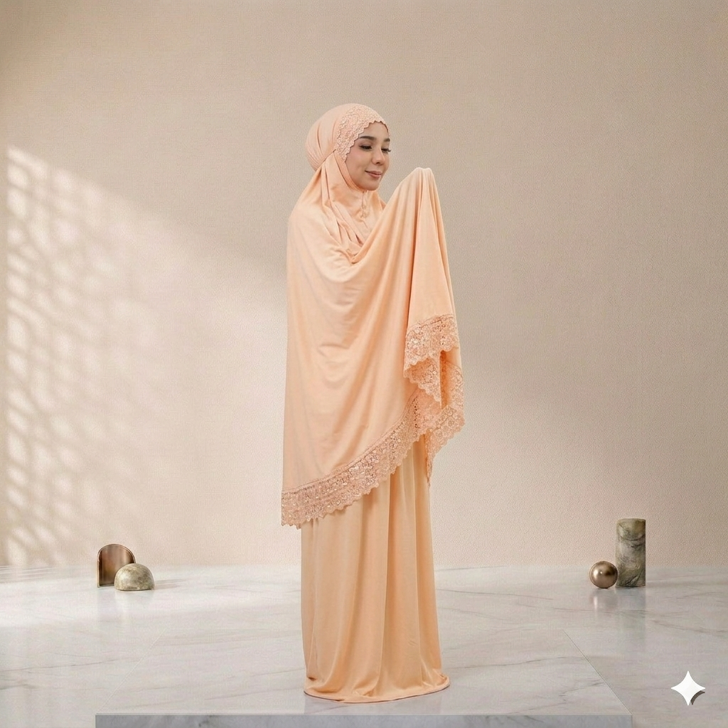 Ayesha Lace Telekung