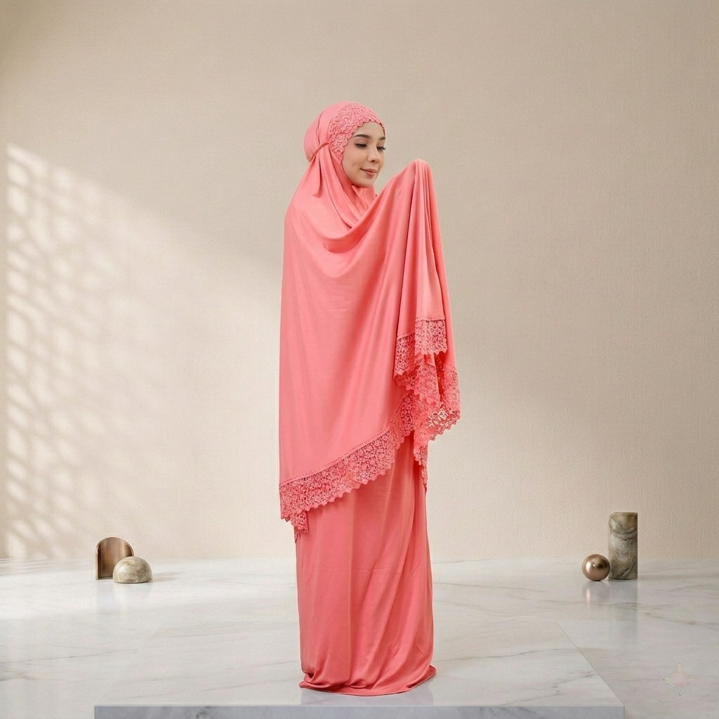 Ayesha Lace Telekung