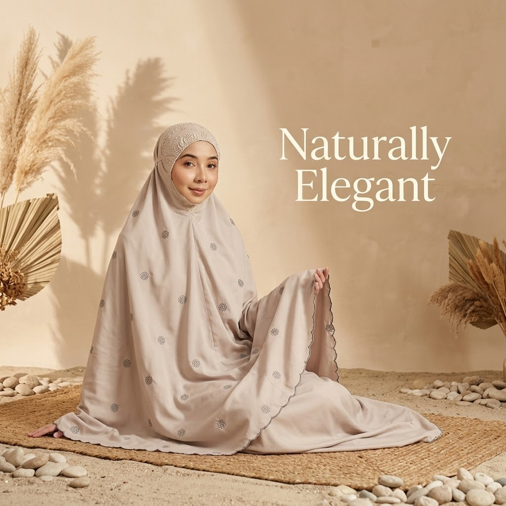Cotton Zara Telekung